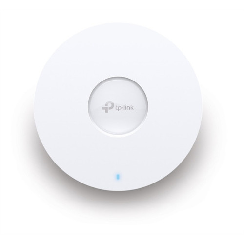 TP-Link EAP670, AX5400 Потолочная двухдиапазонная точка доступа Wi-Fi 6, до 574 Мбит/с на 2,4 ГГц + до 4804 Мбит/с на 5 ГГц,  питание PoE 802.3at и 12 v DC, 6 встроенных антенн, MU-MIMO
