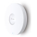 TP-Link EAP670, AX5400 Потолочная двухдиапазонная точка доступа Wi-Fi 6, до 574 Мбит/с на 2,4 ГГц + до 4804 Мбит/с на 5 ГГц,  питание PoE 802.3at и 12 v DC, 6 встроенных антенн, MU-MIMO