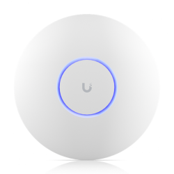 Ubiquiti Ceiling-mounted WiFi 7 AP with 6 spatial streams and 6 GHz support for interference-free WiFi in demanding, large-scale environment