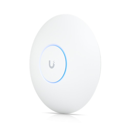 Ubiquiti Ceiling-mounted WiFi 7 AP with 6 spatial streams and 6 GHz support for interference-free WiFi in demanding, large-scale environment
