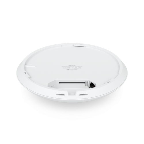 Ubiquiti Ceiling-mounted WiFi 7 AP with 6 spatial streams and 6 GHz support for interference-free WiFi in demanding, large-scale environment