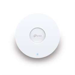 TP-Link EAP613, AX1800 Потолочная двухдиапазонная точка доступа Wi-Fi 6, 1 гиг. порт RJ45, до 574 Мбит/с на 2,4 ГГц + до 1201 Мбит/с на 5 ГГц, PoE 802.3at, 2 встр.антенны, MU-MIMO, БП нет в комплекте