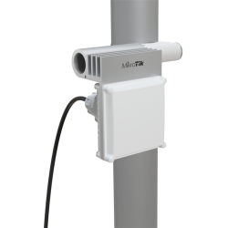 MikroTik CubeSA 60Pro ac (60Ghz antenna, 802.11ay wireless and 5GHz 802.11ac backup, 4 core x 716MHz CPU, 256MB RAM, 1 x Gigabit LAN port, RouterOS L4, POE, PSU) for use as an AP in Point-to-Multipoin