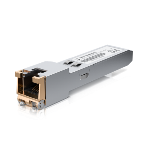 Ubiquiti UACC-CM-RJ45-1G (UF-RJ45-1G), 1G SFP to RJ45 adapter, 10/100/1000 Mbps