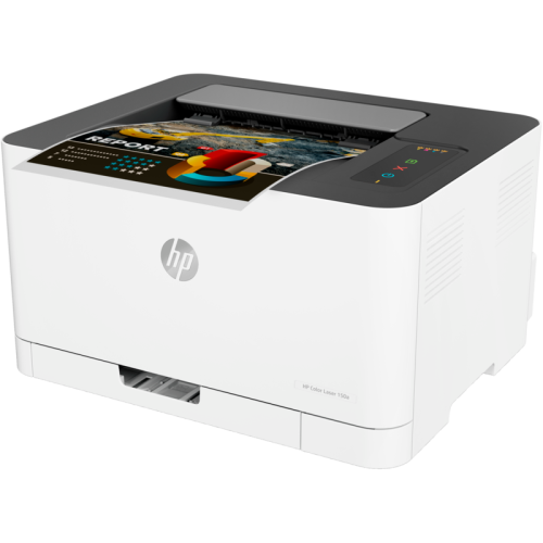 HP Color Laser 150a Printer (A4,600x600dpi, (18(4)ppm, 64Mb, USB 2.0, 1tray 150, cartridges 700b &500cmy pages in box,repl.SL-C430 ) (4ZB94A#B19)