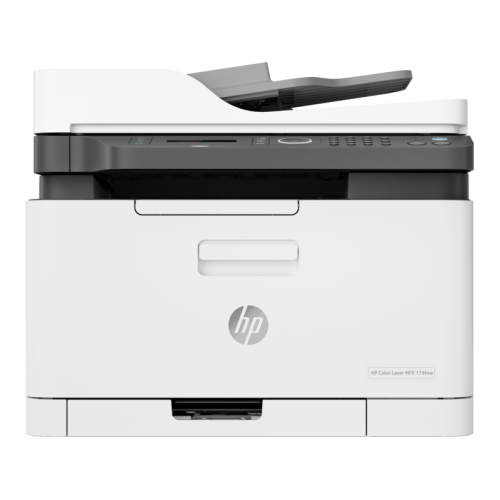 HP Color Laser MFP 179fnw Printer (p/c/s/f, A4, 600dpi, 18(4ppm),128Mb,ADF40,USB 2.0/ Wi-Fi/Eth10/100,AirPrint, 1tray 150, cartridges 700b &500cmy pages in box,repl.SL-C480FW) (4ZB97A#B19)