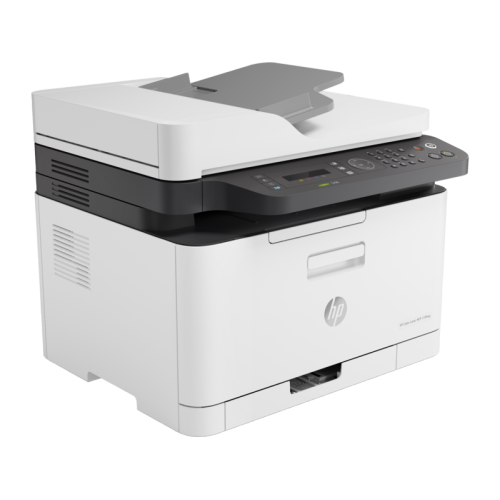 HP Color Laser MFP 179fnw Printer (p/c/s/f, A4, 600dpi, 18(4ppm),128Mb,ADF40,USB 2.0/ Wi-Fi/Eth10/100,AirPrint, 1tray 150, cartridges 700b &500cmy pages in box,repl.SL-C480FW) (4ZB97A#B19)