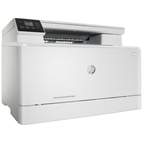 HP Color LaserJet Pro MFP M182n (p/c/s ,A4, 16ppm, 256Mb, USB, Fast Ethernet10/100 Base-TX,1 tray  150, cartridge 800&700 cmy in box, Repl. T6B70A) (7KW54A#B19)