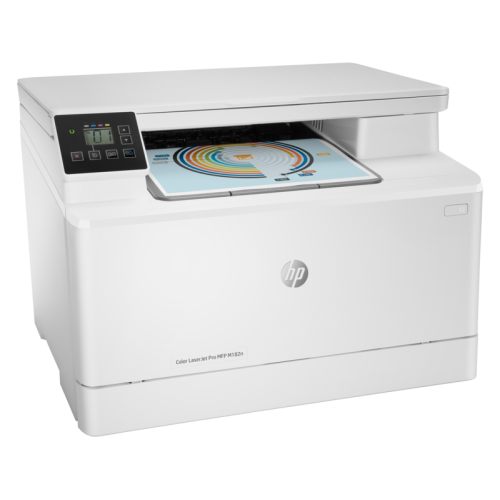 HP Color LaserJet Pro MFP M182n (p/c/s ,A4, 16ppm, 256Mb, USB, Fast Ethernet10/100 Base-TX,1 tray  150, cartridge 800&700 cmy in box, Repl. T6B70A) (7KW54A#B19)