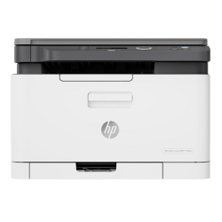 HP Color Laser MFP 178nw Printer (p/c/s, A4, 600dpi, 18(4ppm),128Mb,USB 2.0/ Wi-Fi/Eth10/100,AirPrint, 1tray 150,1y warr, cartridges 700b &500cmy pages in box,repl. SL-C480W) (4ZB96A#B19)