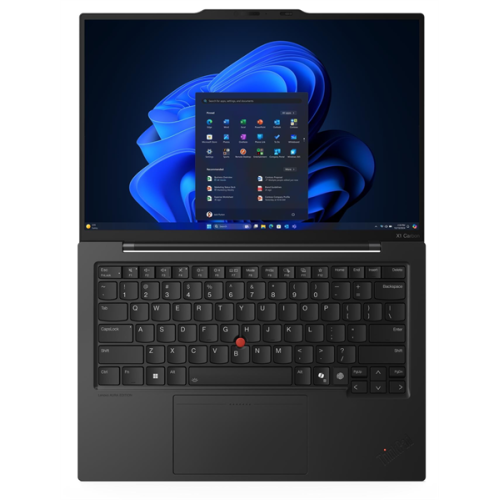 ThinkPad X1 Carbon Gen 13 Aura Edition WUXGA (1920x1200) IPS 500N, Ultra 7 265U, 16GB Soldered LPDDR5x, 1TB SSD M.2,  Integrated Graphics, WiFi6E, BT, TPM2, FPR, IR Cam, 57Wh, 65W USB-C, Win 11 ProEng