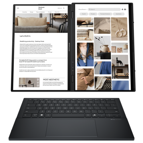 ASUS Zenbook Duo Special UX8406CA-PZ267X Intel Core Ultra 9 285H/LPDDR5X 32GB 2TB/Intel Arc Graphics /14