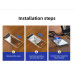 Netac WH11 2.5 SATA to USB3.0 External HDD/SSD Case, Slide Transparent Cover, with USB3.0 A to B cable