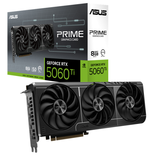 ASUS PRIME-RTX5060TI-8G//RTX5060TI HDMI DP*3 8G D7; 90YV0MP1-M0NA00