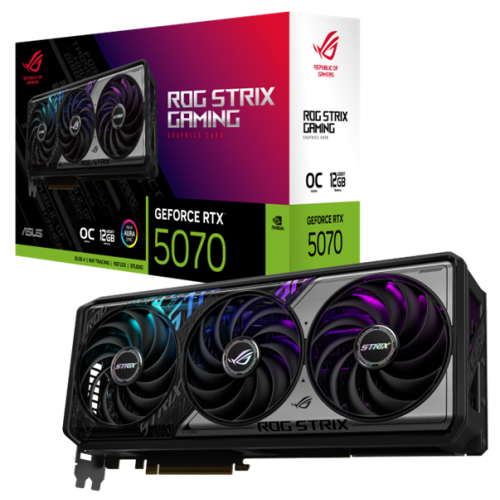 ASUS ROG-STRIX-RTX5070-O12G-GAMING//RTX5070 HDMI*2 DP*3 12G D7; 90YV0M80-M0NA00