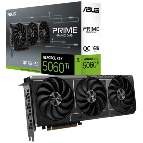 ASUS PRIME-RTX5060TI-O16G//RTX5060TI HDMI DP*3 16G D7; 90YV0MH2-M0NA00