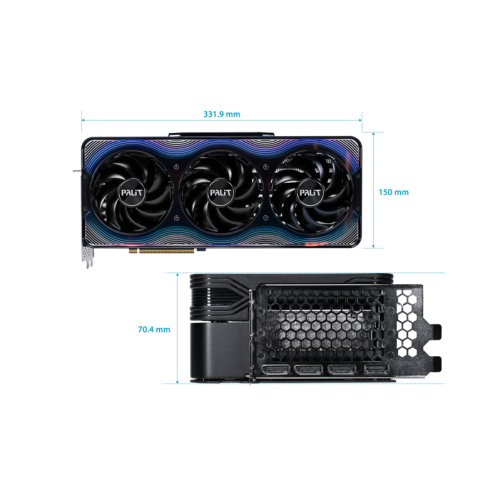 PALIT NE75090019R5-GB2020G RTX5090 GAMEROCK 32GB GDDR7 512bit 3-DP HDMI