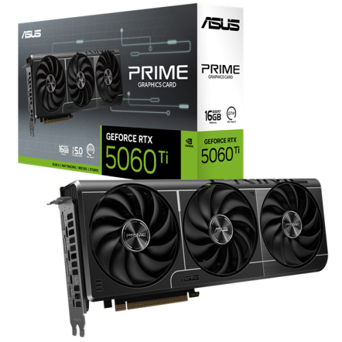 ASUS PRIME-RTX5060TI-16G//RTX5060TI HDMI DP*3 16G D7; 90YV0MH3-M0NA00