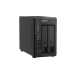 QNAP SMB QC 2.0GHzCPU/8gb(16)/2 bay SATA (3.5