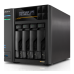 ASUSTOR AS6804T 4-Bay NAS/AMD Ryzen V3C14 2,3GHz/16GB DDR5, noHDD(HDD,SSD)/2x5,2х10,Gbe(LAN)/3xUSB3.2,Type-C; 90IX01T4-BW3S00