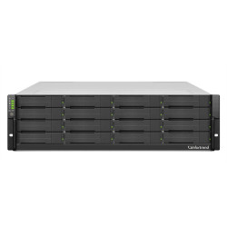 Infortrend JBOD 3U/16bay (GS) dual redundant controller expansion enclosure 4x 12Gb SAS ports, 2x(PSU+FAN module), 16xdrive trays, 2x12G to 12G SAS cables, 1xRackmount kit(JB 3016RA)