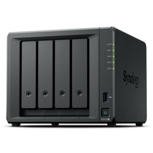 Synology QC 2,0GhzCPU/2GB(6)/RAID0,1,10,5,6/upto 4HP HDD SATA(3.5', 2.5')/2xM.2/2xUSB3.2/1xGbE/1x2.5GbE/iSCSI/1xPS/1YW repl DS423+