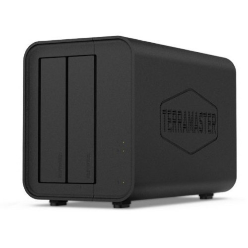 TerraMaster D2-320 DAS tower/JBOD,RAID0,1/up to 2 SATA(3,5' or 2,5')/1xUSB3.1 Type-C gen2/1xPS/1YW