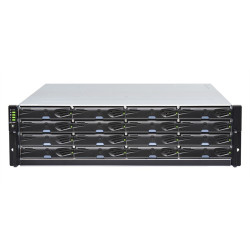 Infortrend JBOD 3U/16bay (DS) dual redundant controller expansion enclosure 4x 12Gb SAS ports, 2x(PSU+FAN module), 16xdrive trays, 2x 12G to 12 G SAS cables (JB 3016R)