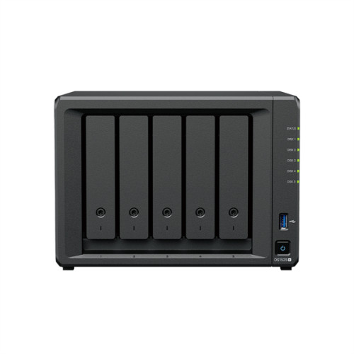 Synology QC 2,2GhzCPU/8Gb(32)/RAID0,1,10,5,6/ 5HP HDD SATA(3.5', 2.5')upto 15 HDD (2xDX525)/2xM.2/2xUSB3.2/2x2.5GbE/iSCSI/(1xExp.)/1xPS/1YW repl DS1522+