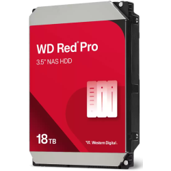 Western Digital HDD SATA-III  18Tb Red™ Pro WD181KFGX, 7200rpm, 512MB buffer, 1 year